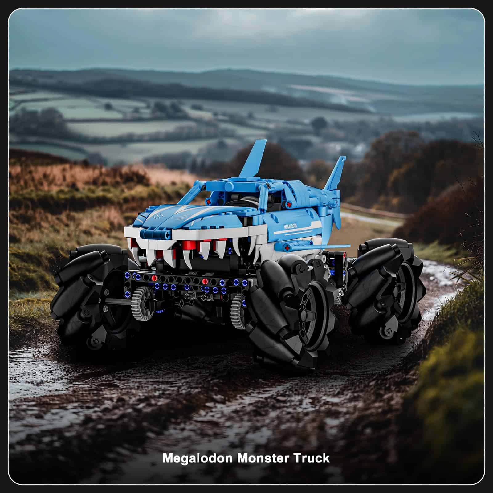 Mould King Building Sets Shark Remote Control Truck Car - Imagen 6