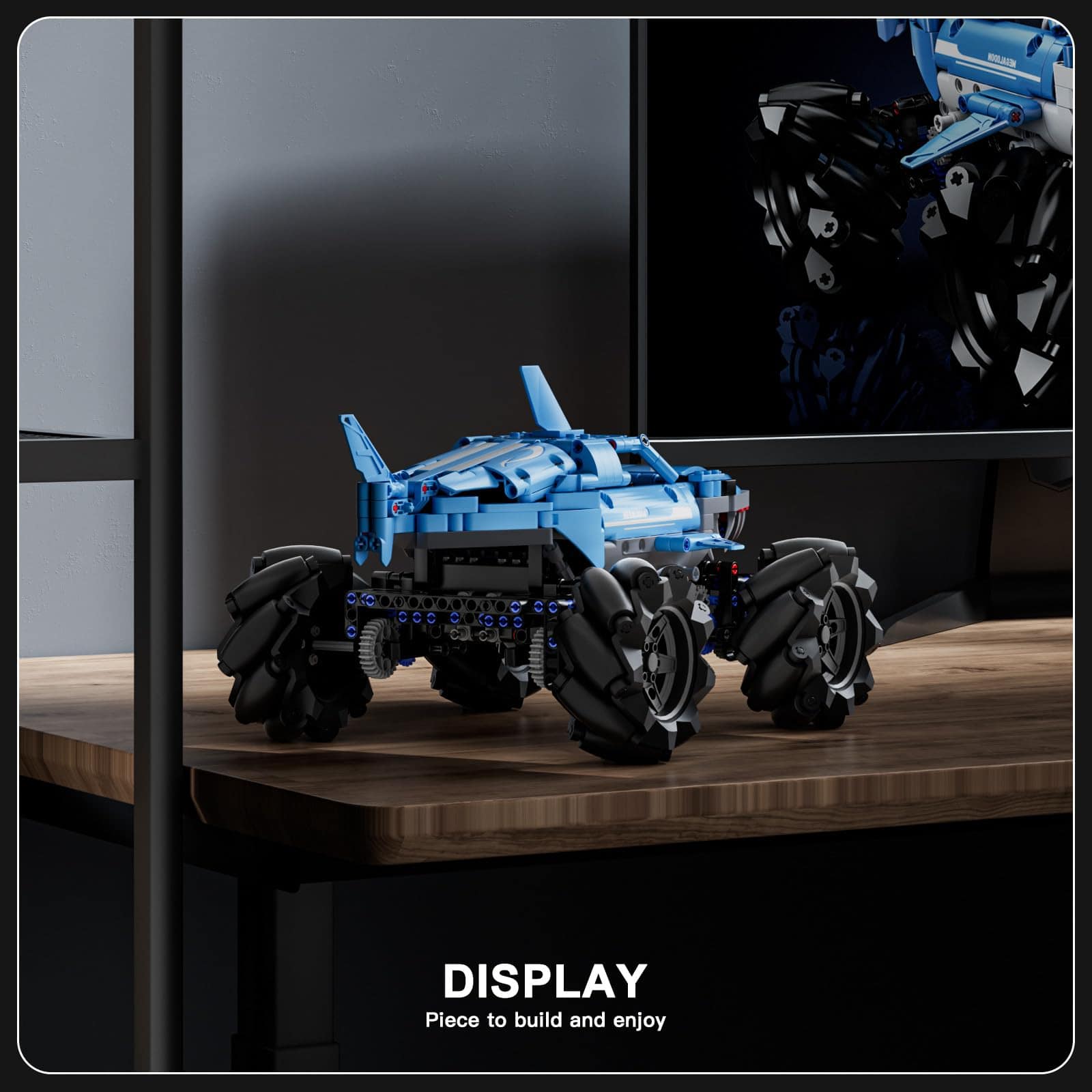 Mould King Building Sets Shark Remote Control Truck Car - Imagen 4