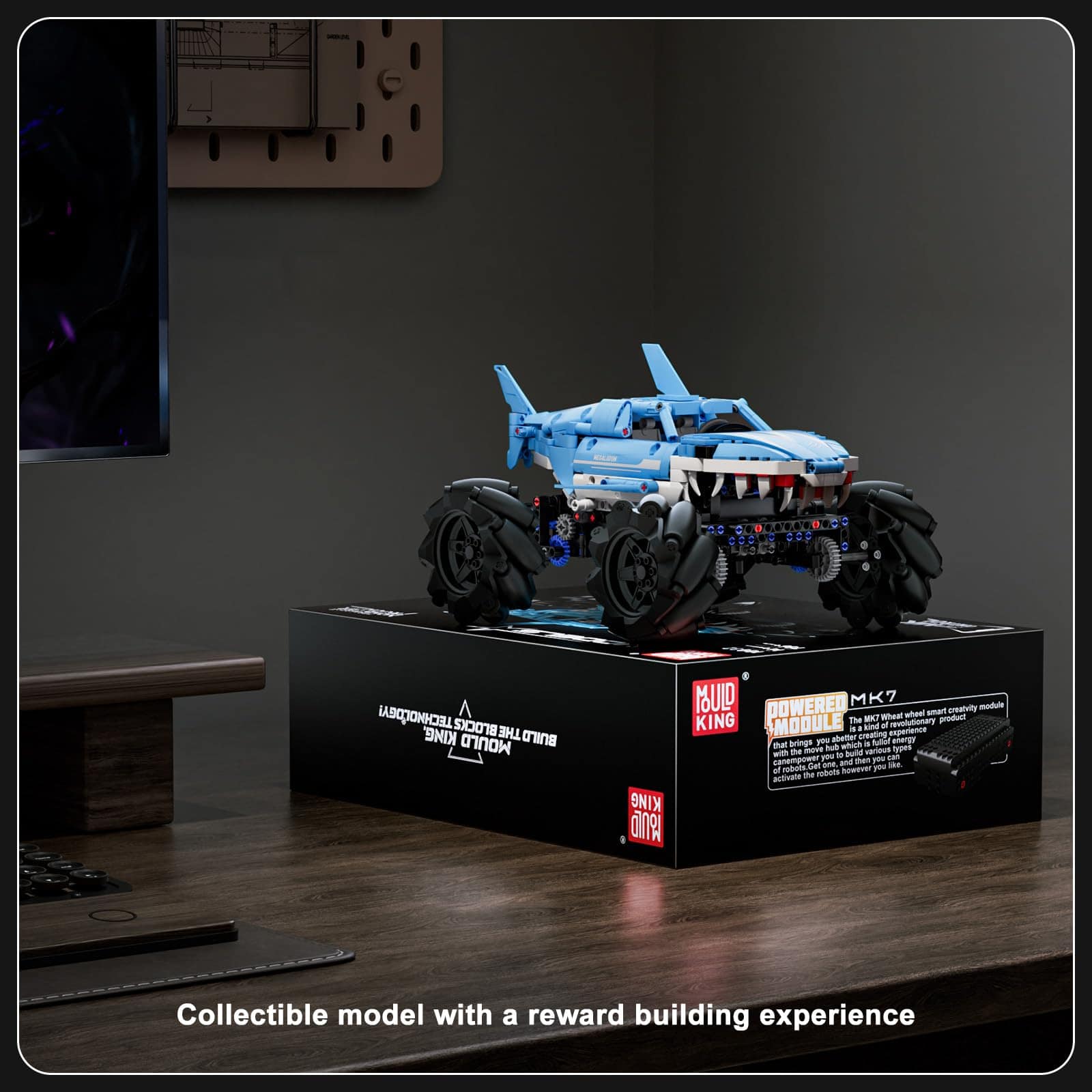 Mould King Building Sets Shark Remote Control Truck Car - Imagen 5