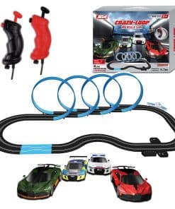 Set de Pista de Carreras de Autos Slot AGM MASTECH con 4