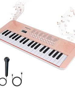 Raimy Kids Teclado Piano con Dos Altavoces, 37 Teclas