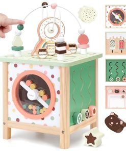 Cubo de Actividades de Madera PairPear Juguetes Montessori