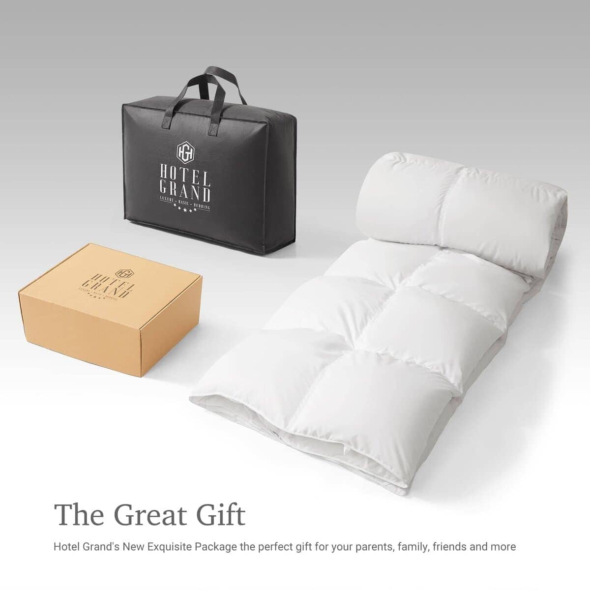 Edredón de Fibra de Plumón Blanco de Ganso Extra Cálido - Imagen 6