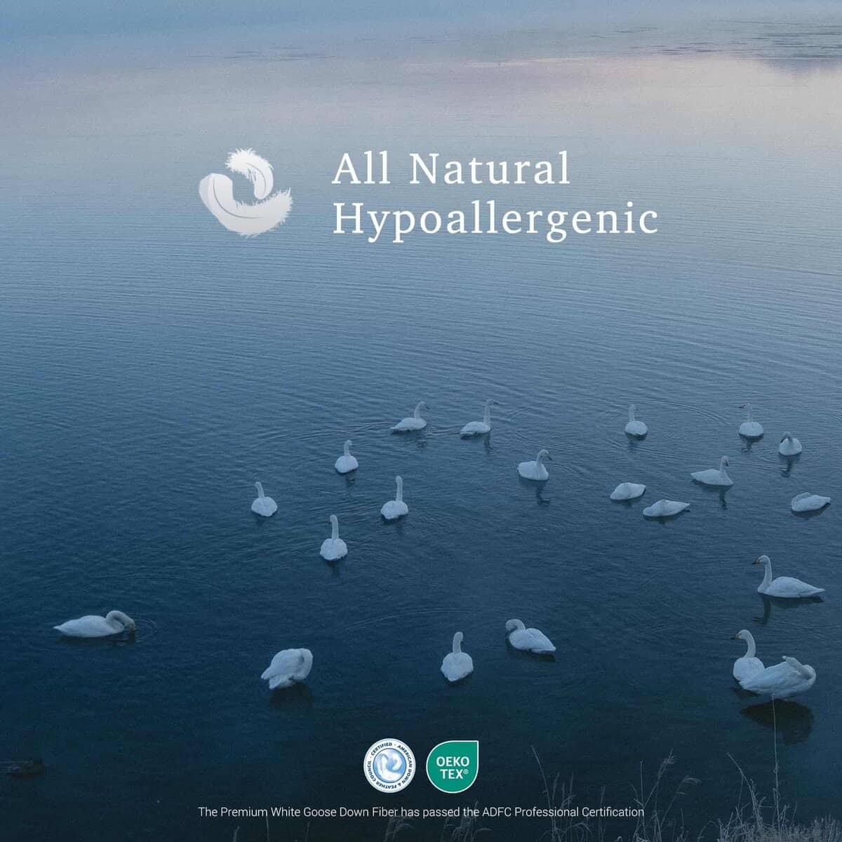 Edredón de Fibra de Plumón Blanco de Ganso Extra Cálido - Imagen 4