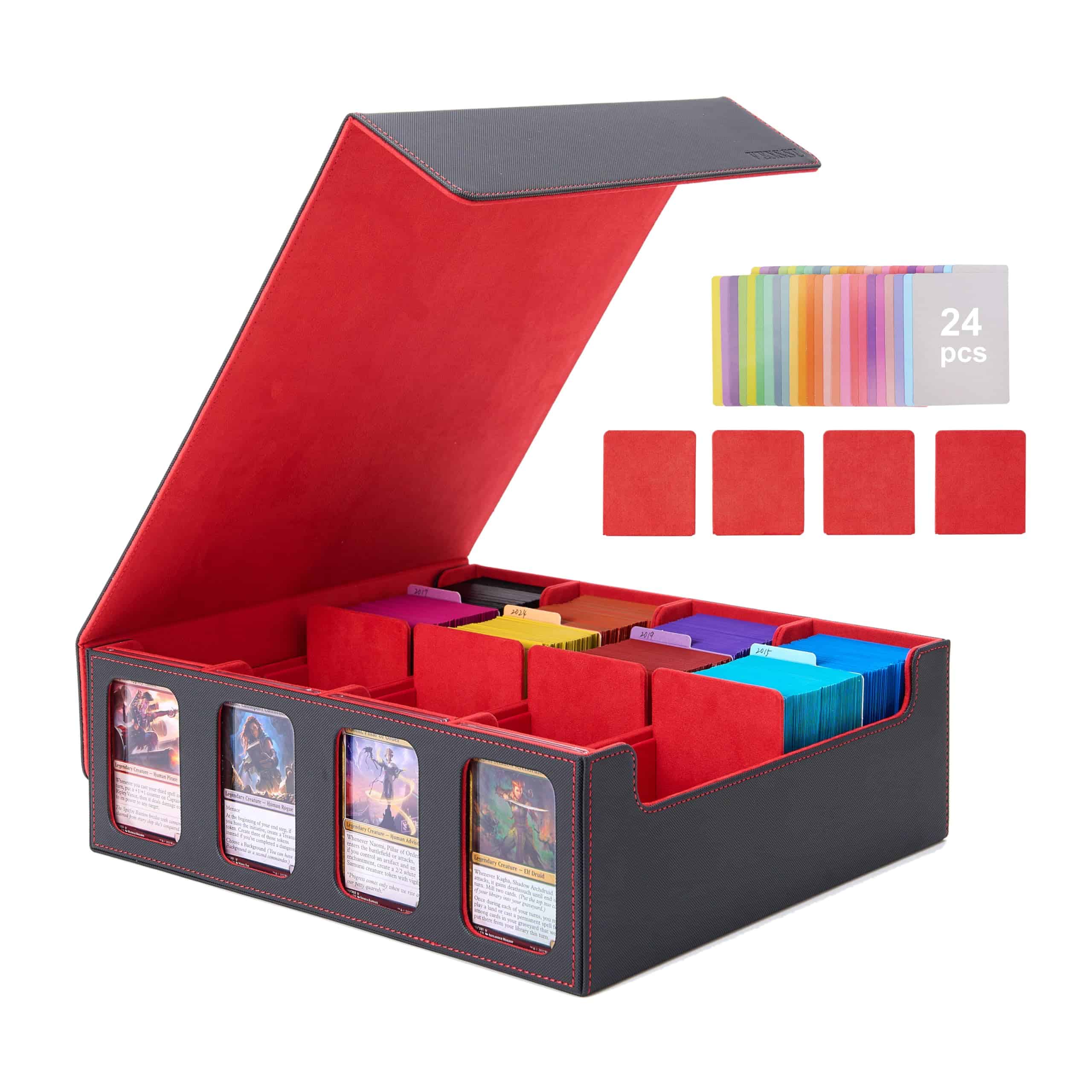 Caja de almacenamiento Venssu para cartas coleccionables