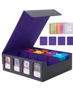 Estuche de almacenamiento de tarjetas Venssu para cartas