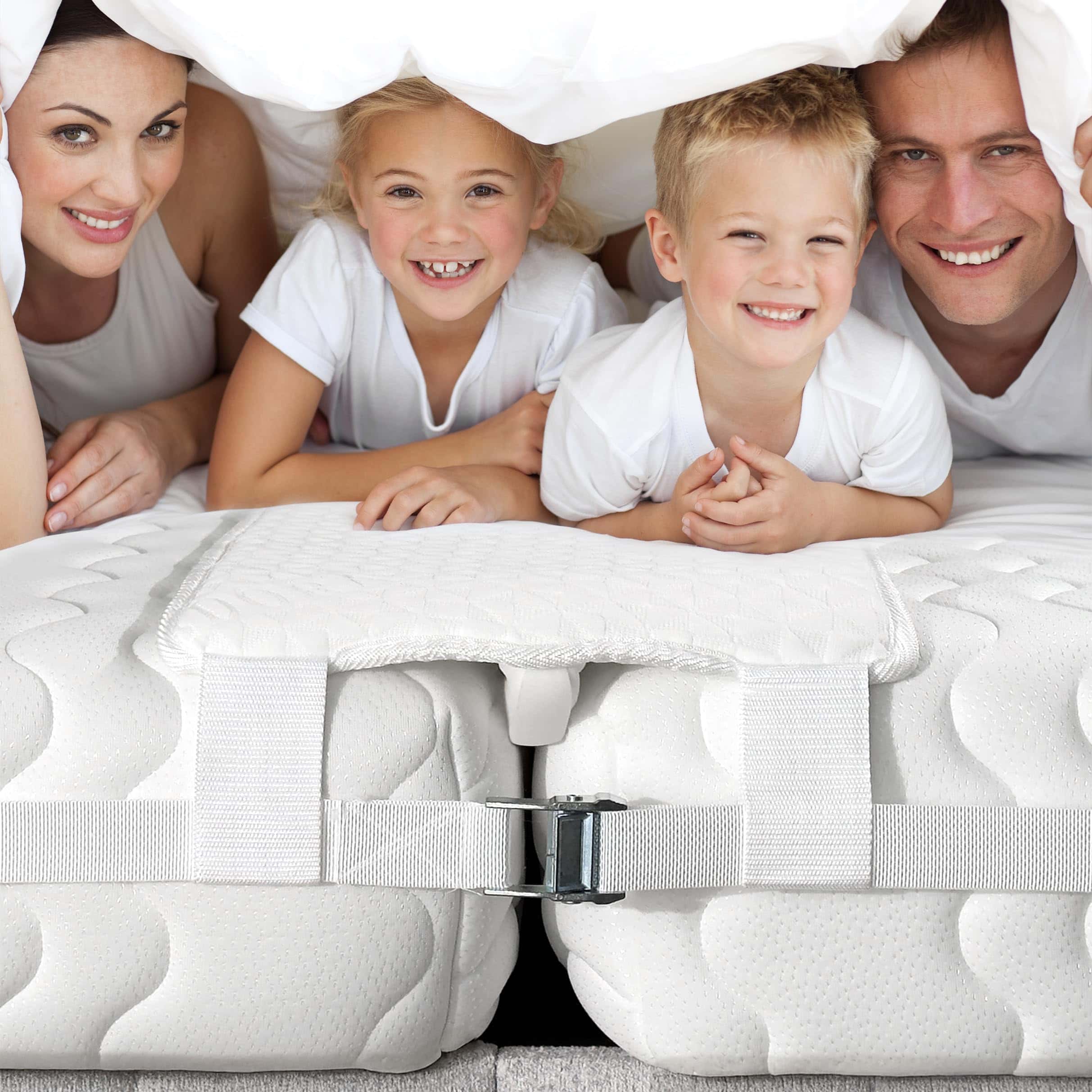 Kit de conversión de cama EPHEDORA 10" Extra -Blanco