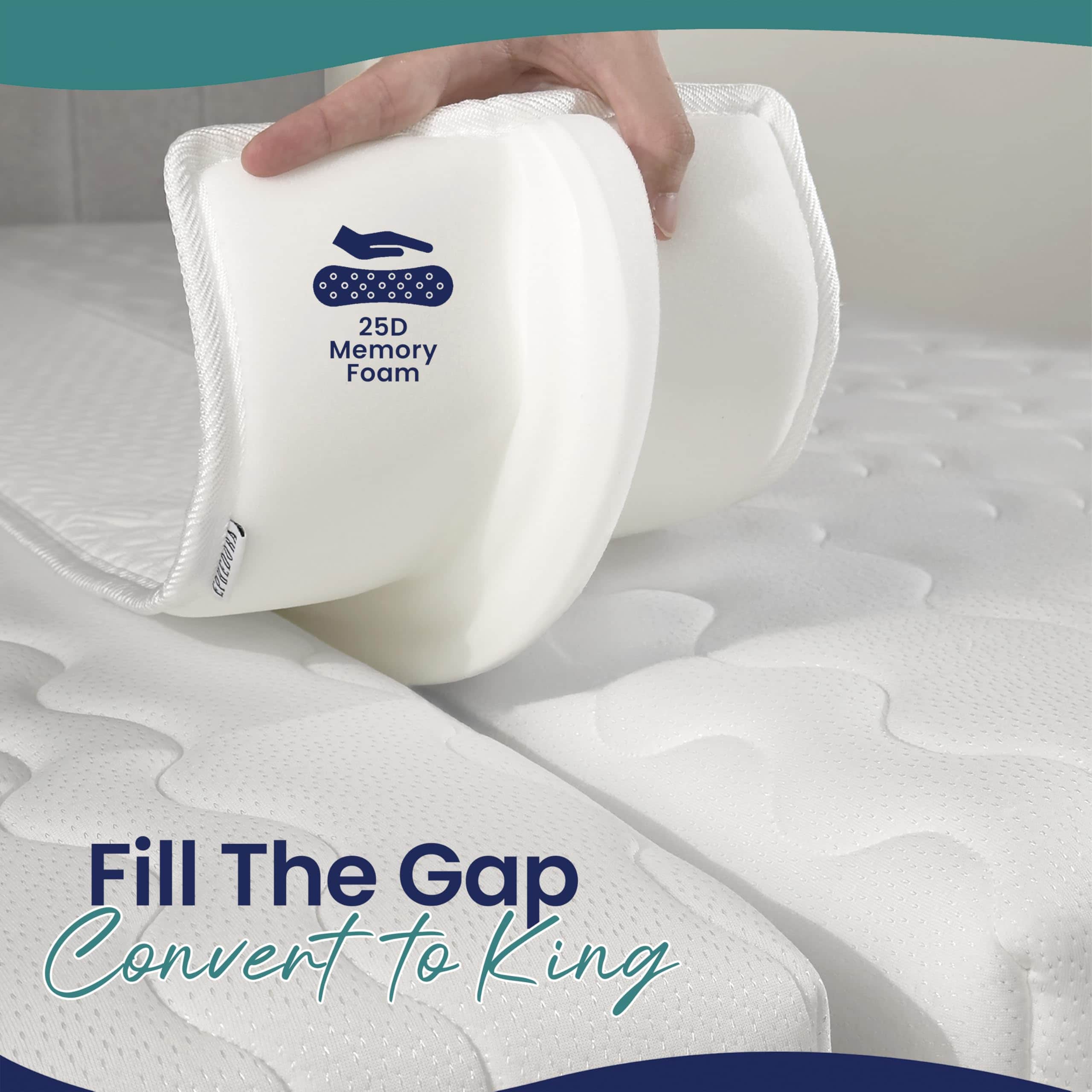 Kit de conversión de cama EPHEDORA 10" Extra -Blanco - Imagen 3