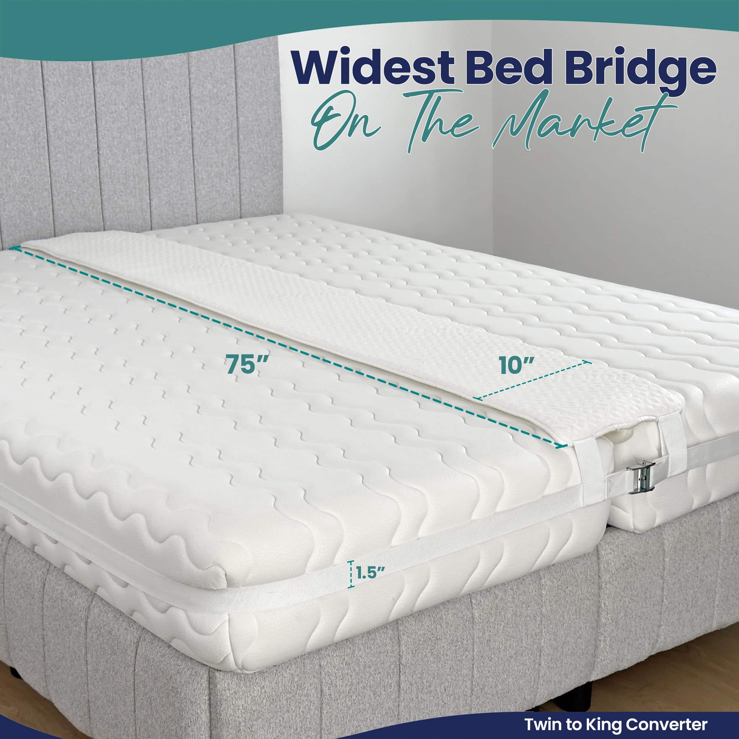 Kit de conversión de cama EPHEDORA 10" Extra -Blanco - Imagen 5