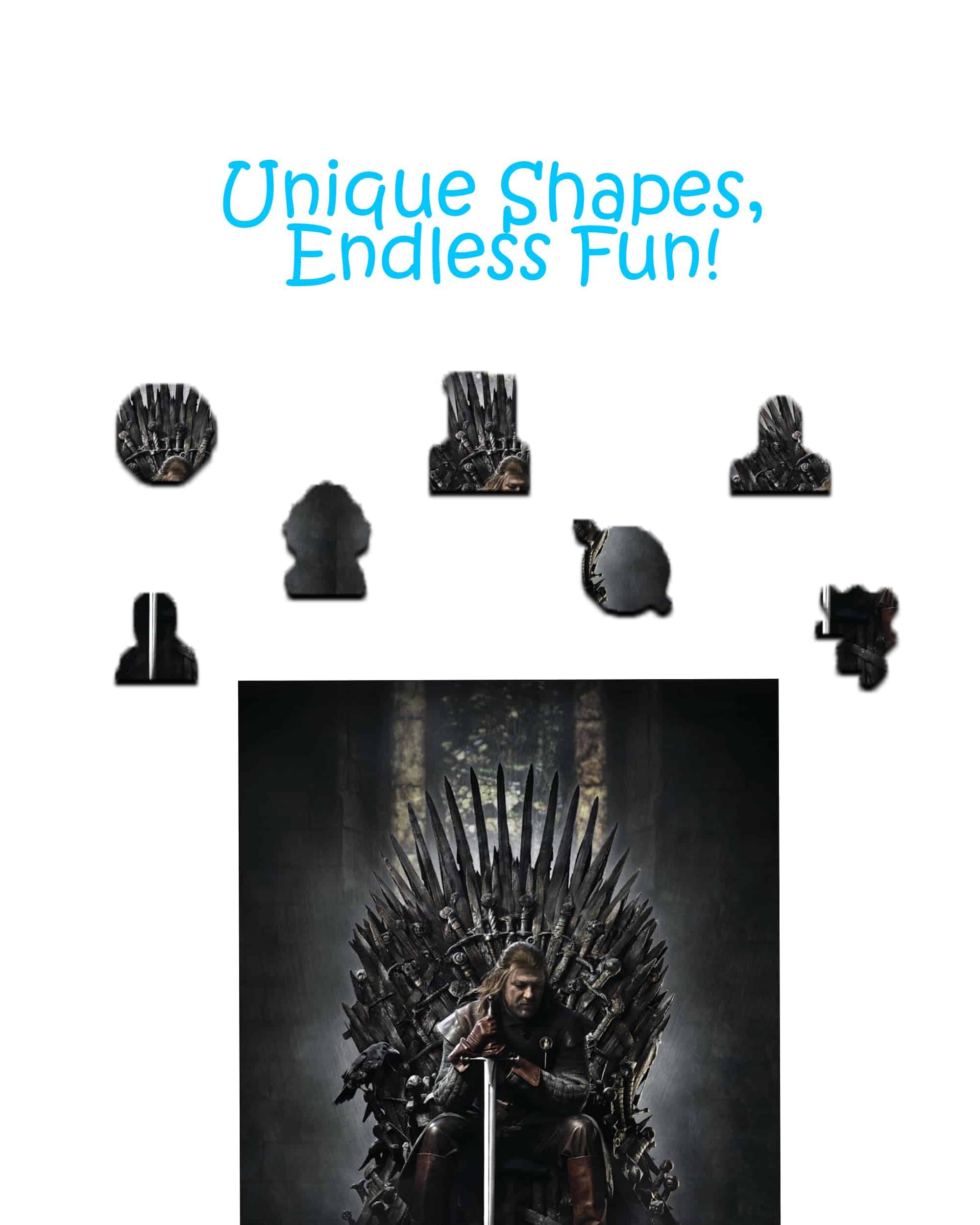 Rompecabezas de madera Game of Thrones de Crafthub para - Imagen 4