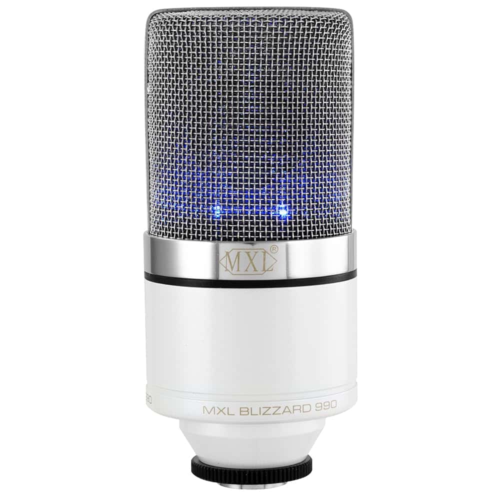 Micrófono de Condensador MXL 990 Blizzard LED Perfecto para - Imagen 4
