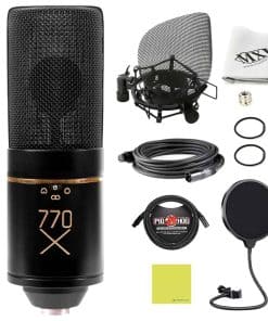 Kit de micrófono de condensador de múltiples patrones MXL