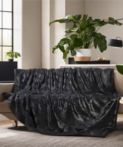 Manta de lujo de piel sintética Inchgrass para sofá
