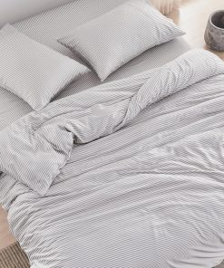 Set de sábanas DOZ, 100% viscosa -Rayas