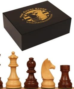Piezas de ajedrez Staunton de Caballero Alemán de The Chess