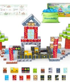 Bloques Magnéticos - 100 PCS Construye el Mundo Magnético