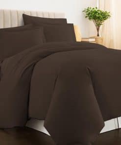 Juego de Funda de Edredón Pizuna Pure 100% Algodón Full,