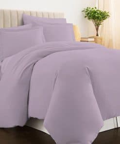 Juego de Funda de Edredón Pizuna Pure 100% Algodón Twin,