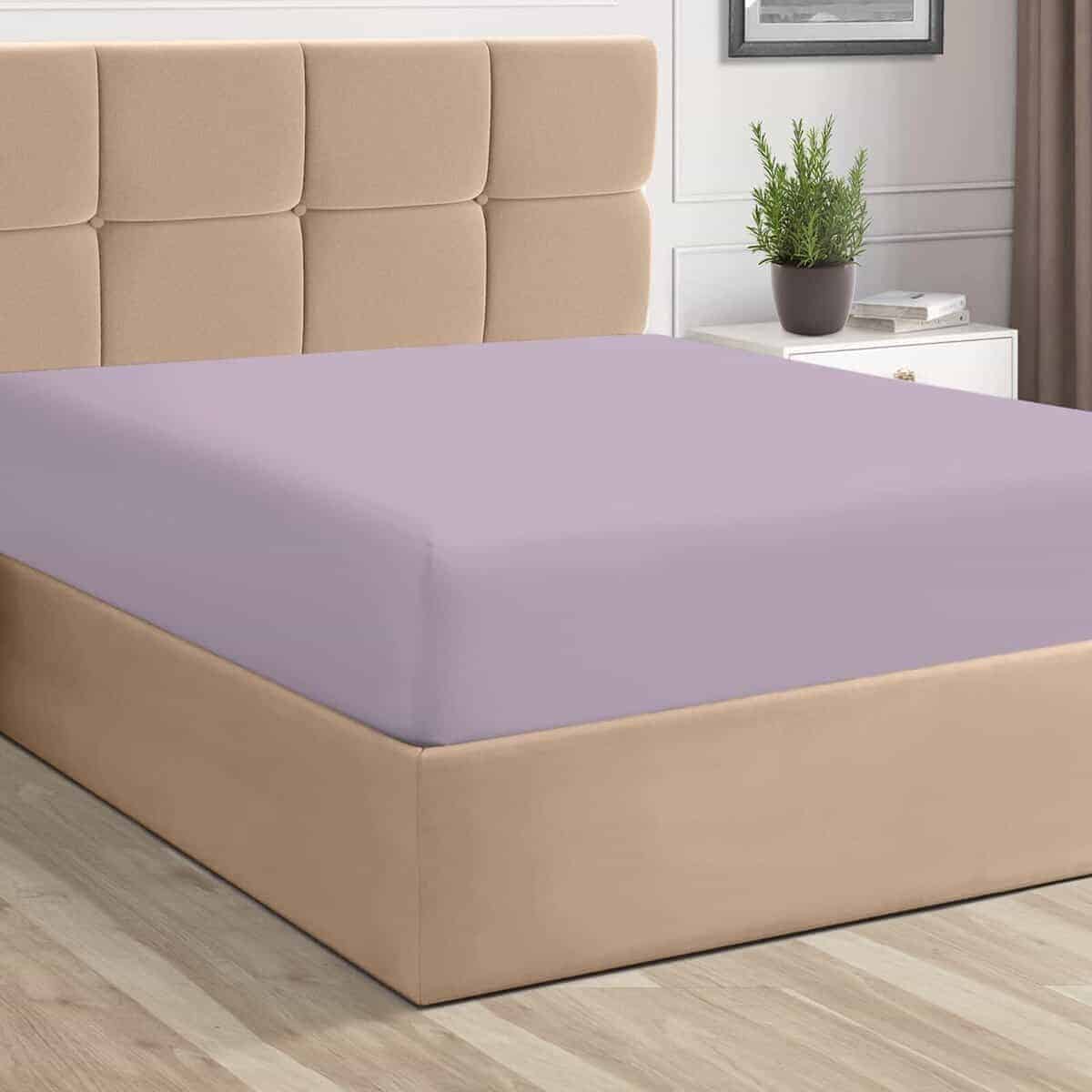 Sábana Ajustable Pizuna Pure 100% Algodón King, 400 Hilos,