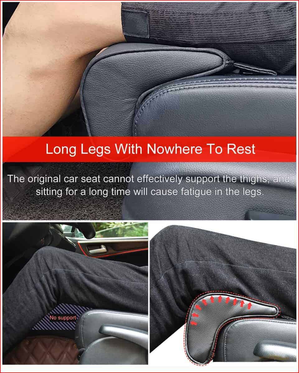 Pianotlbosx Soporte para Pierna de Coche Extensor de Pierna - Imagen 3