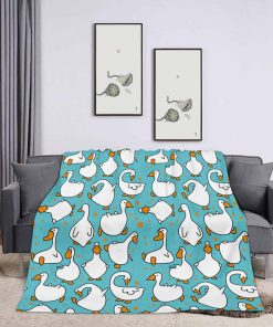 Manta de tiro 60x80 pulgadas, Divertido edredón de ganso de