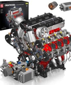 Mould King 10130 Kit de Modelo de Motor V8 Que Funciona -