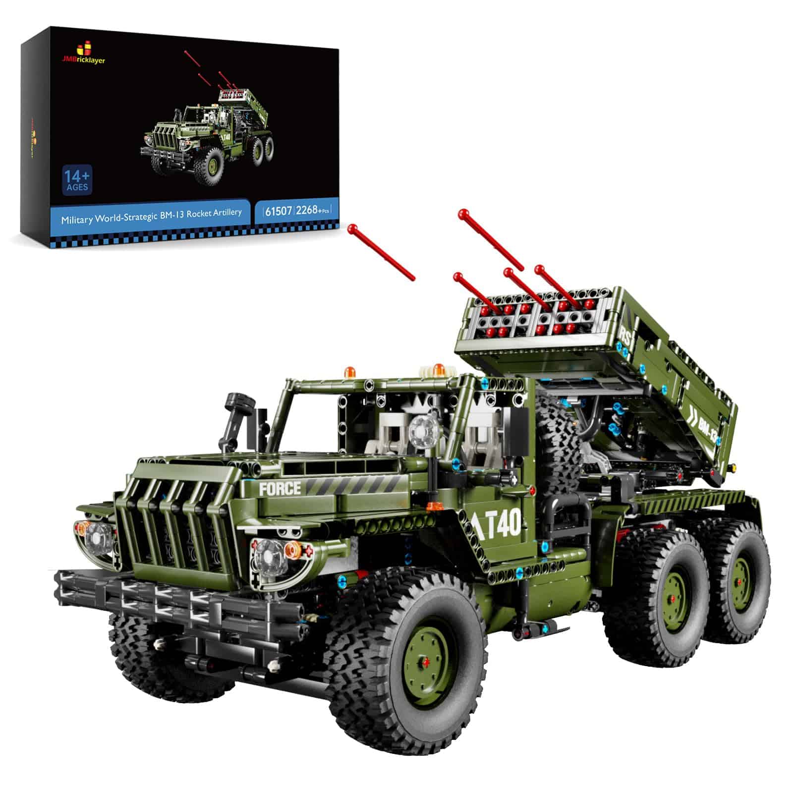 Set de Bloques de Construcción de Vehículos Militares