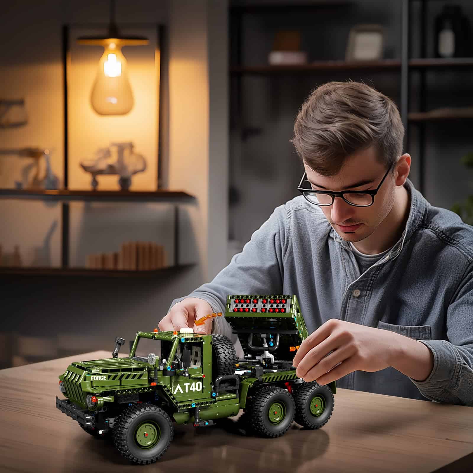 Set de Bloques de Construcción de Vehículos Militares - Imagen 7