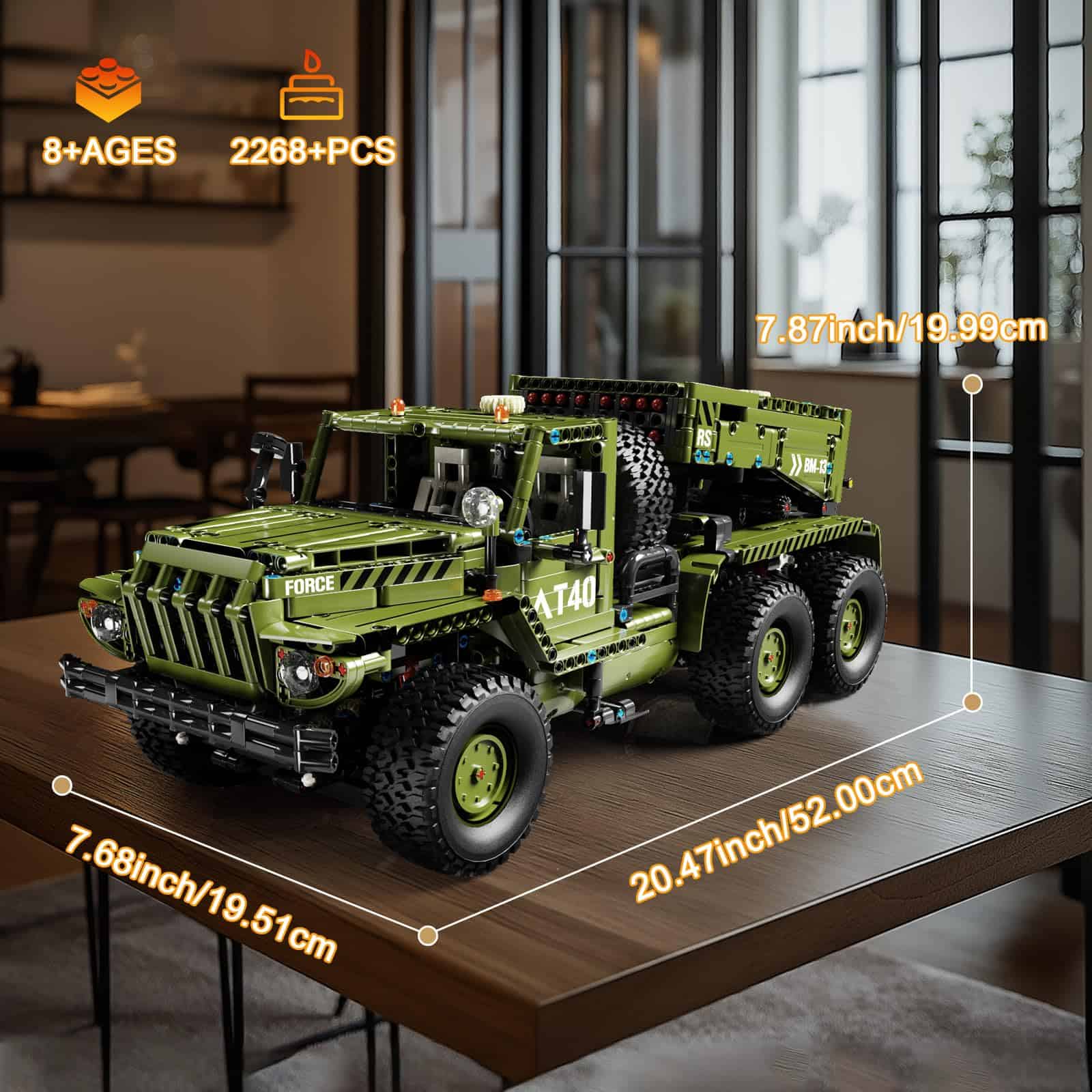 Set de Bloques de Construcción de Vehículos Militares - Imagen 3