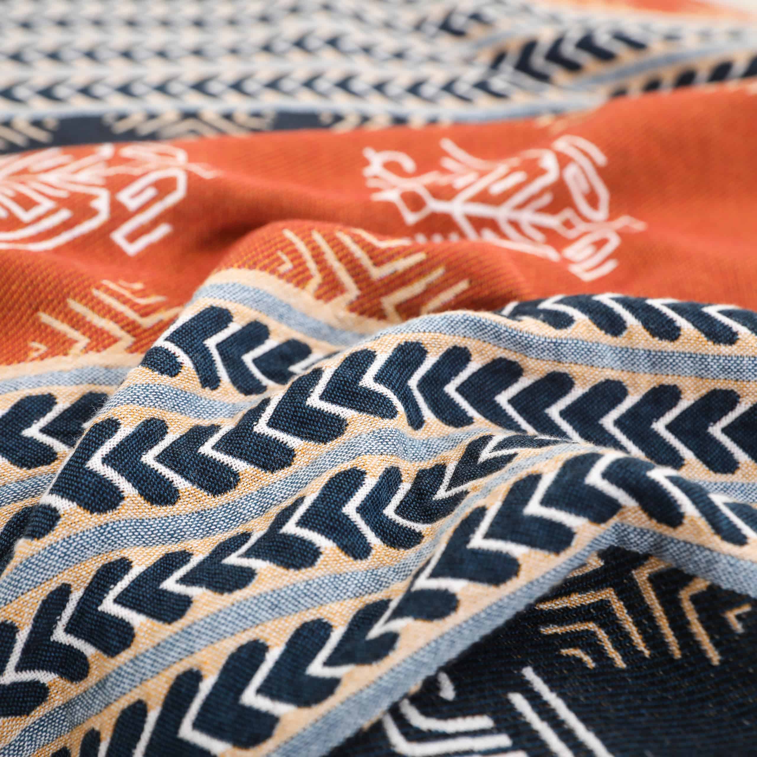 Manta de Algodón Ligera Boho de NIFTYLOOM 60''x80'' - Manta - Imagen 7