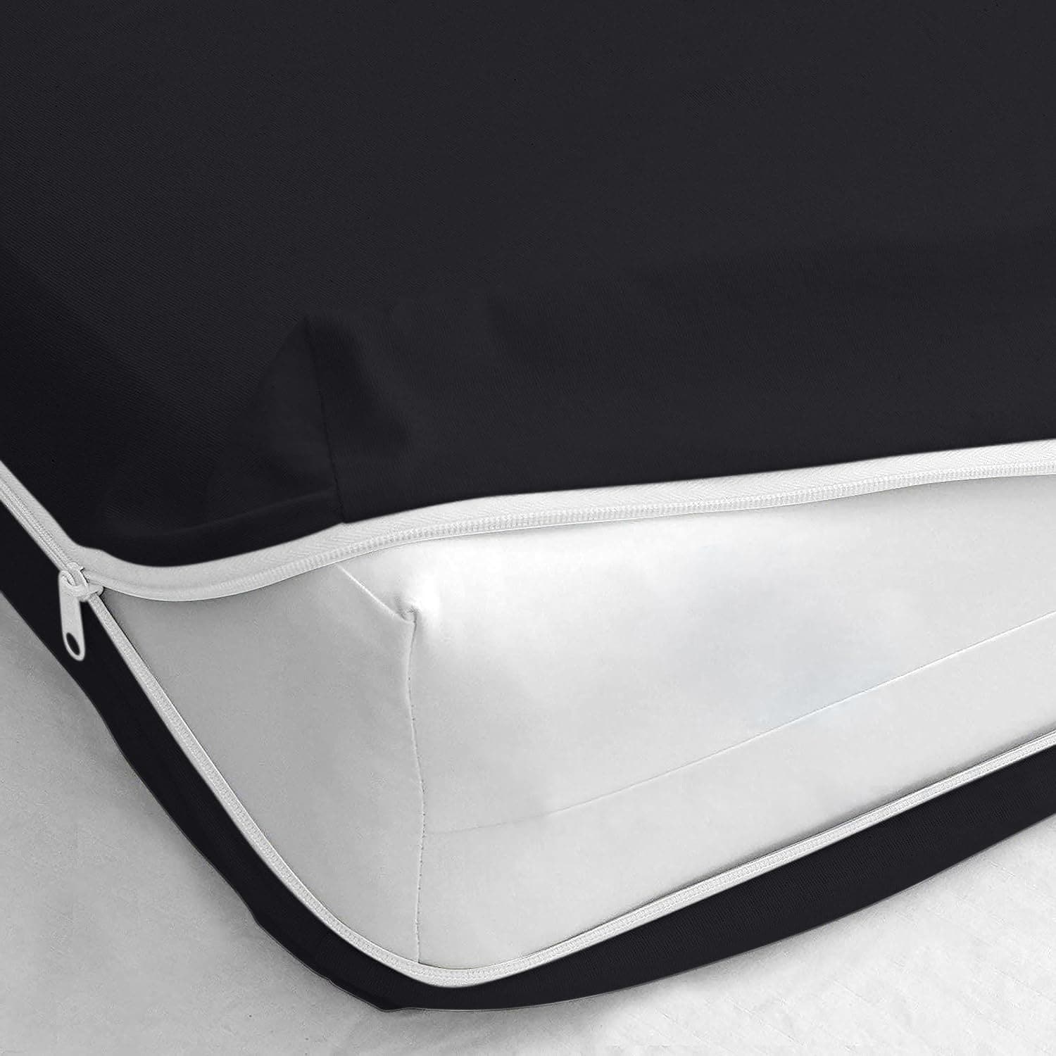 Sábana Ajustable con Cierre - Sábana Ajustable -Negro Median - Imagen 4