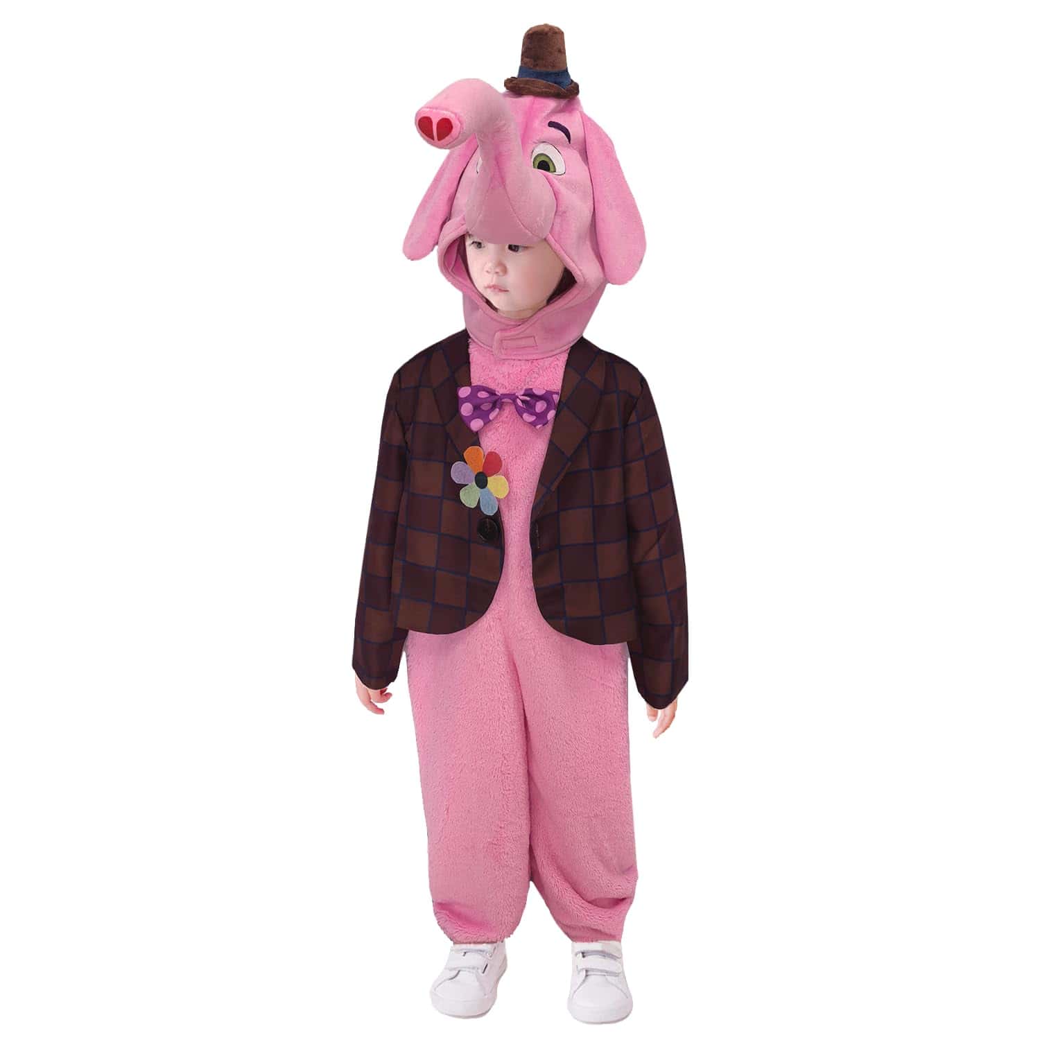 Disfraz de Cosplay de Elefante Rosa para Niños -Rosa