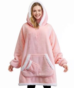 Manta con capucha tipo sudadera Giggling Getup para mujer y