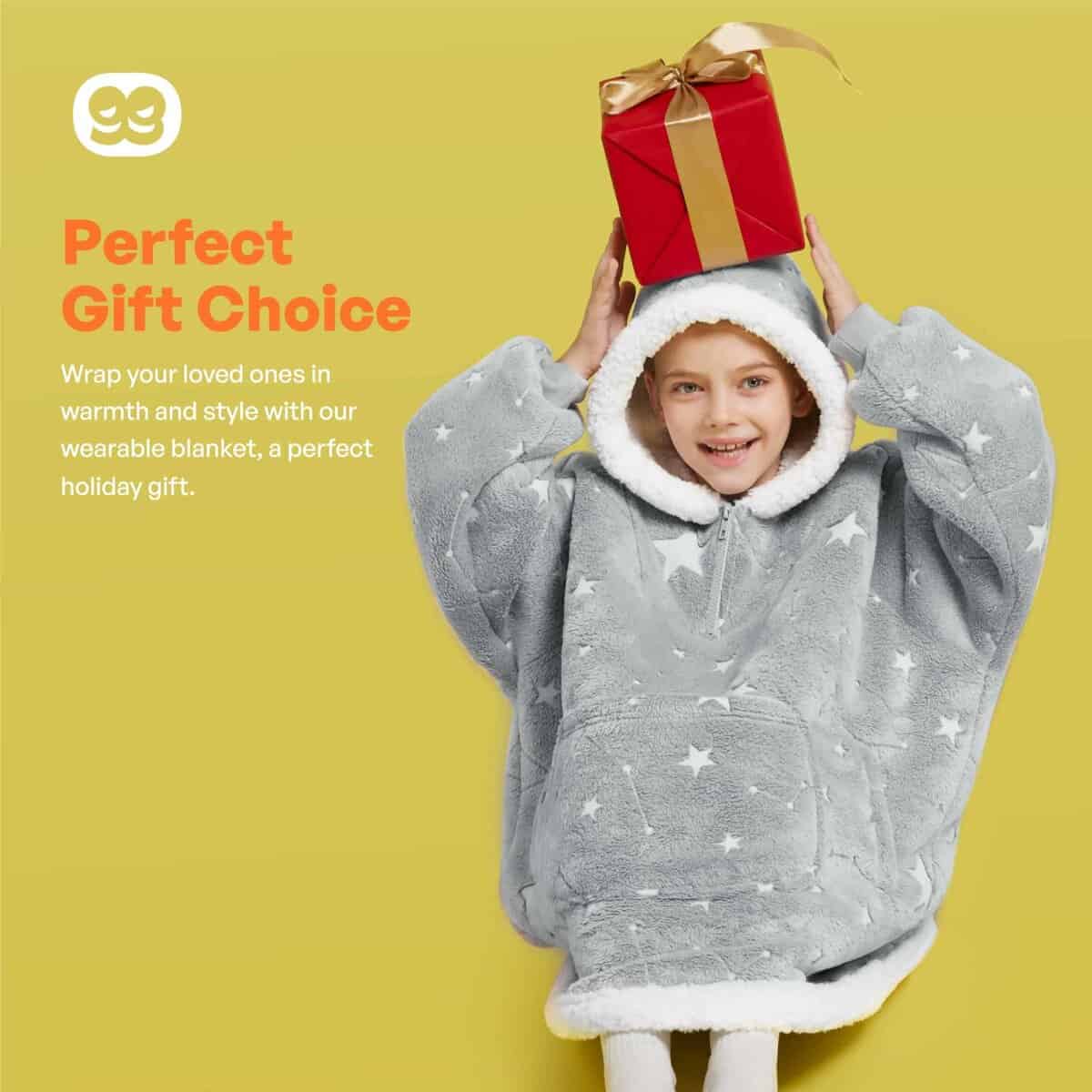 Manta con capucha Giggling Getup Glow in The Dark para - Imagen 8