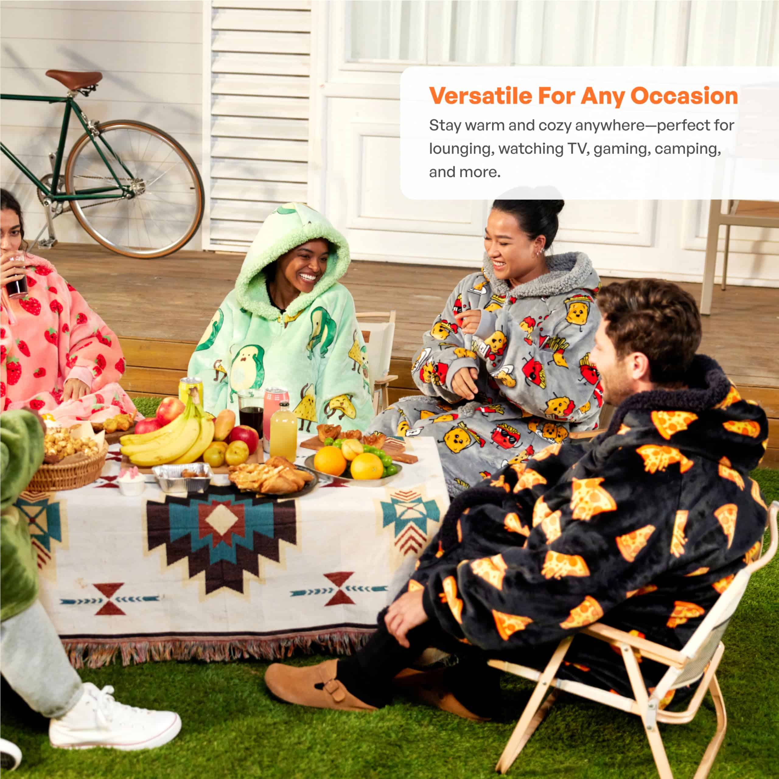 Manta con Capucha Gigante Giggling Getup para Mujeres y - Imagen 7