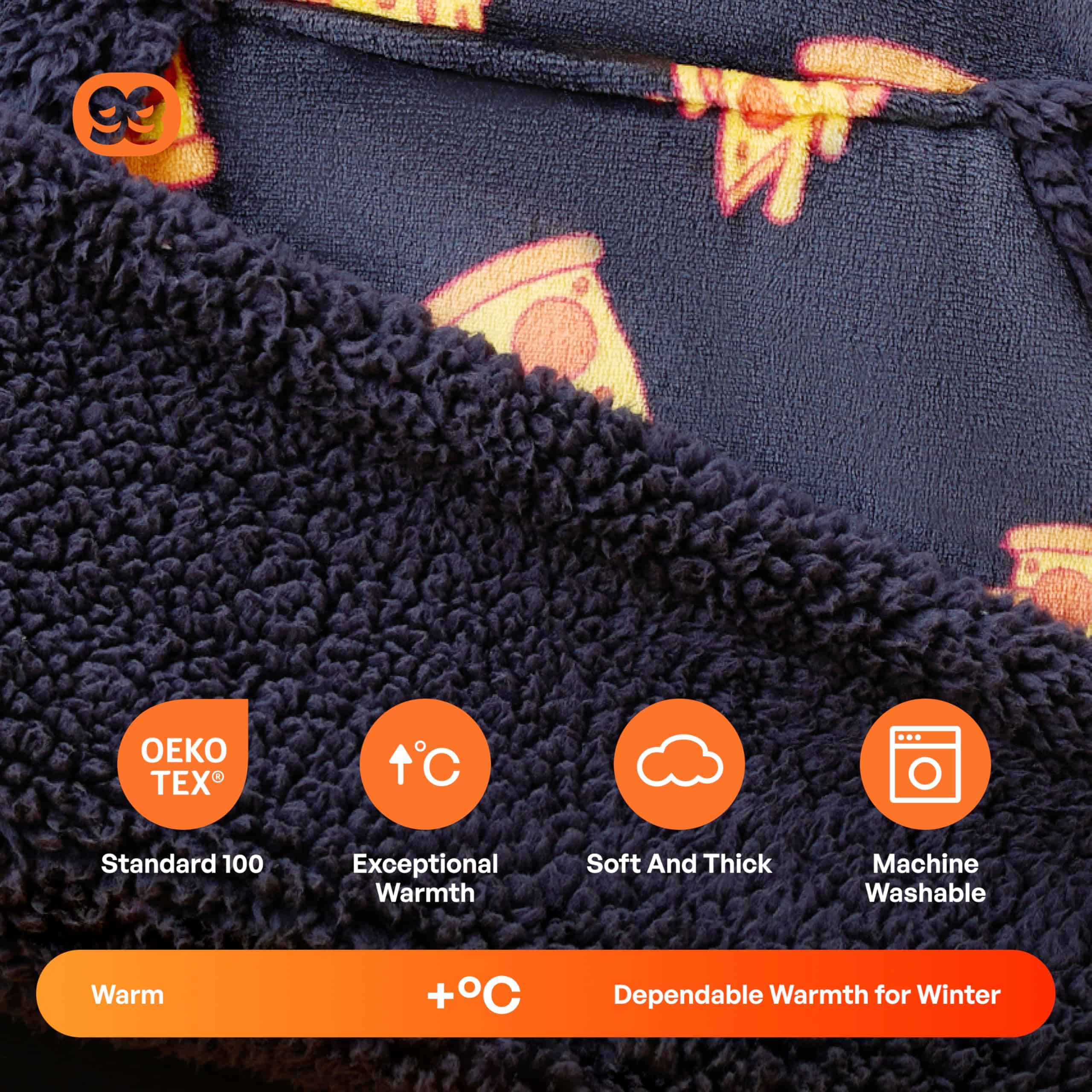 Manta con Capucha Gigante Giggling Getup para Mujeres y - Imagen 4