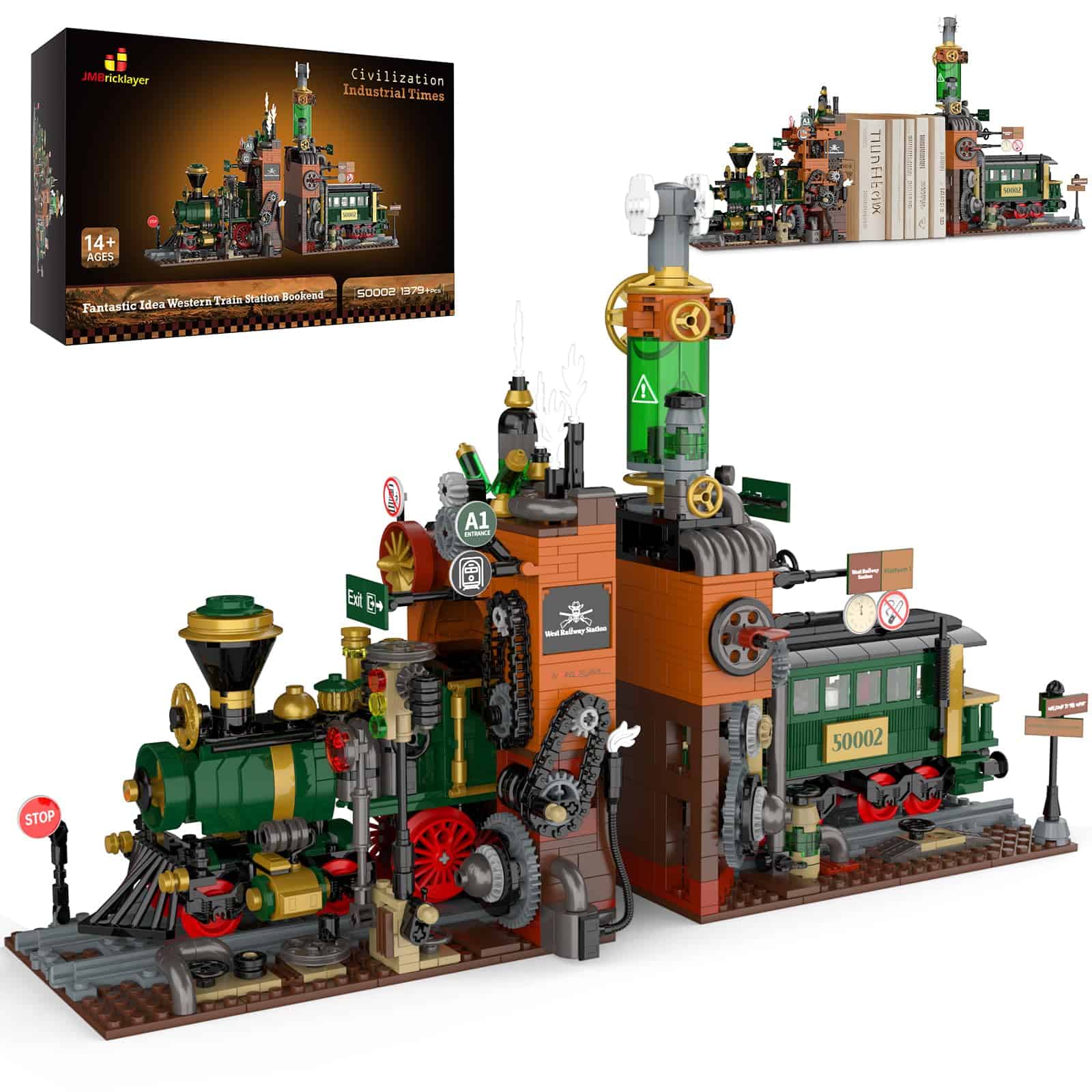 JMBricklayer Juego de Construcción de la Estación de Tren