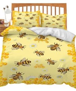 Set de Ropa de Cama de Abeja Juego de Confort de Tema de