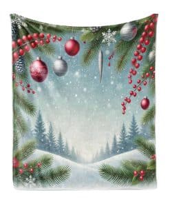 Manta de Navidad Lunarable, Arte de Fiesta de Invierno con