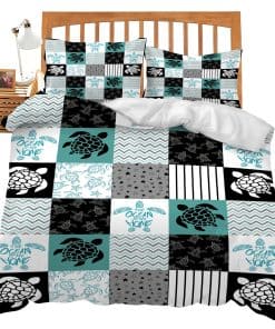 Juego de Ropa de Cama de Tortuga Marina - Juego de Confort