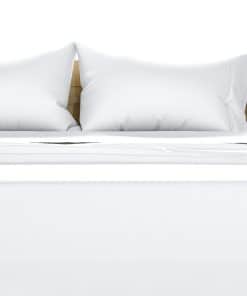 Juego de Sábanas 100% Algodón Egipcio -Blanco