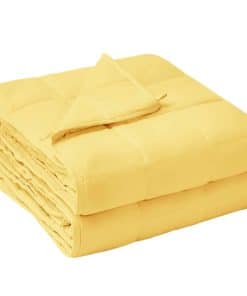 Manta ponderada Yescool para adultos (25 -Amarillo