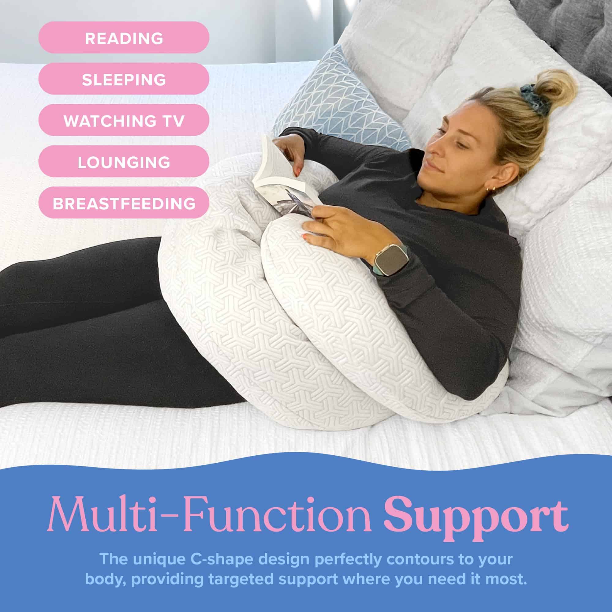 Almohada corporal refrigerante en forma de C de Imaginarium - Imagen 5