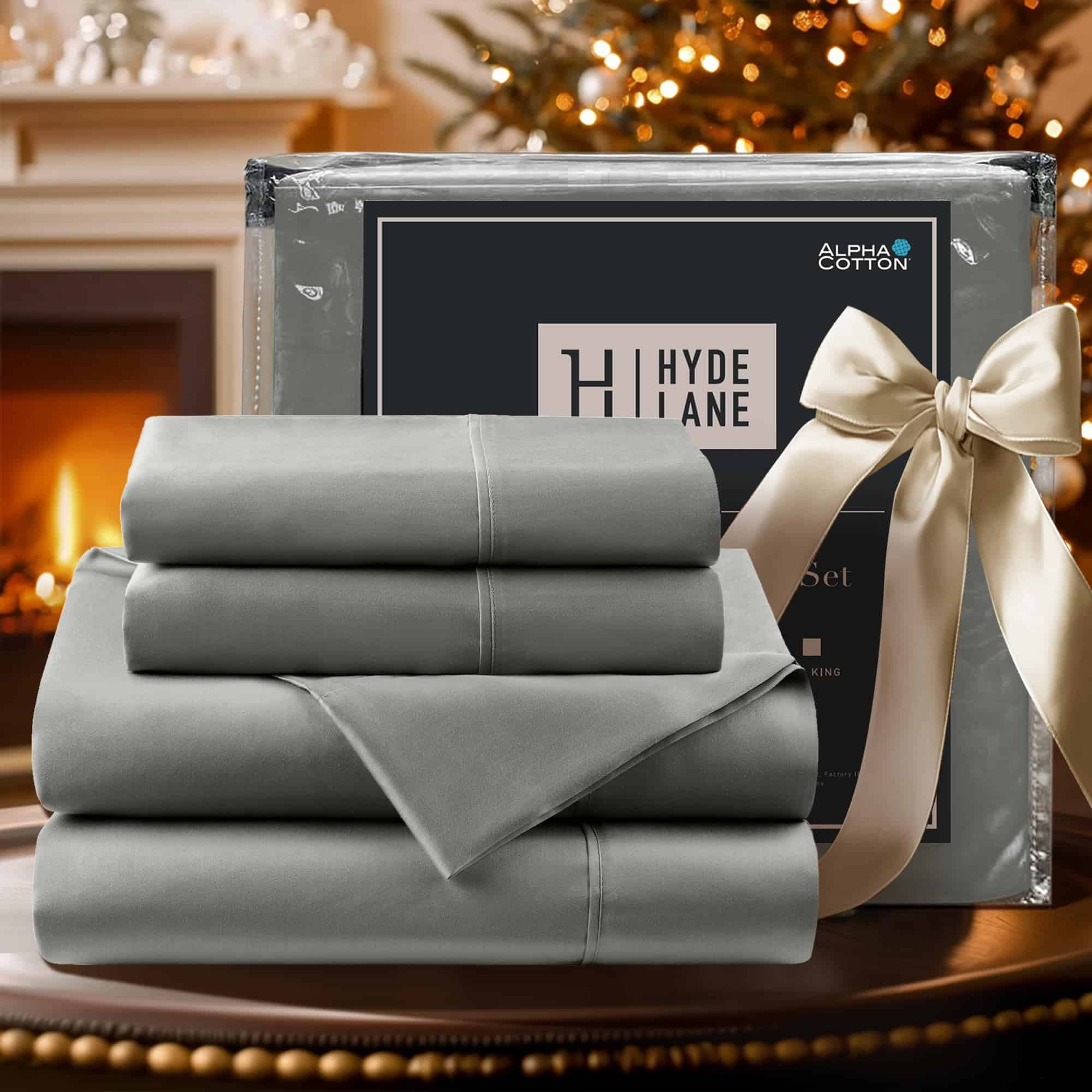 Sábanas King Size de 900 Hilos Hyde Lane - Suave tejido