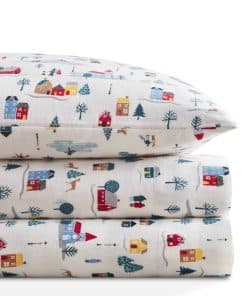 Juego de Sábanas de Franela Codi Tamaño Twin- 3 Piezas