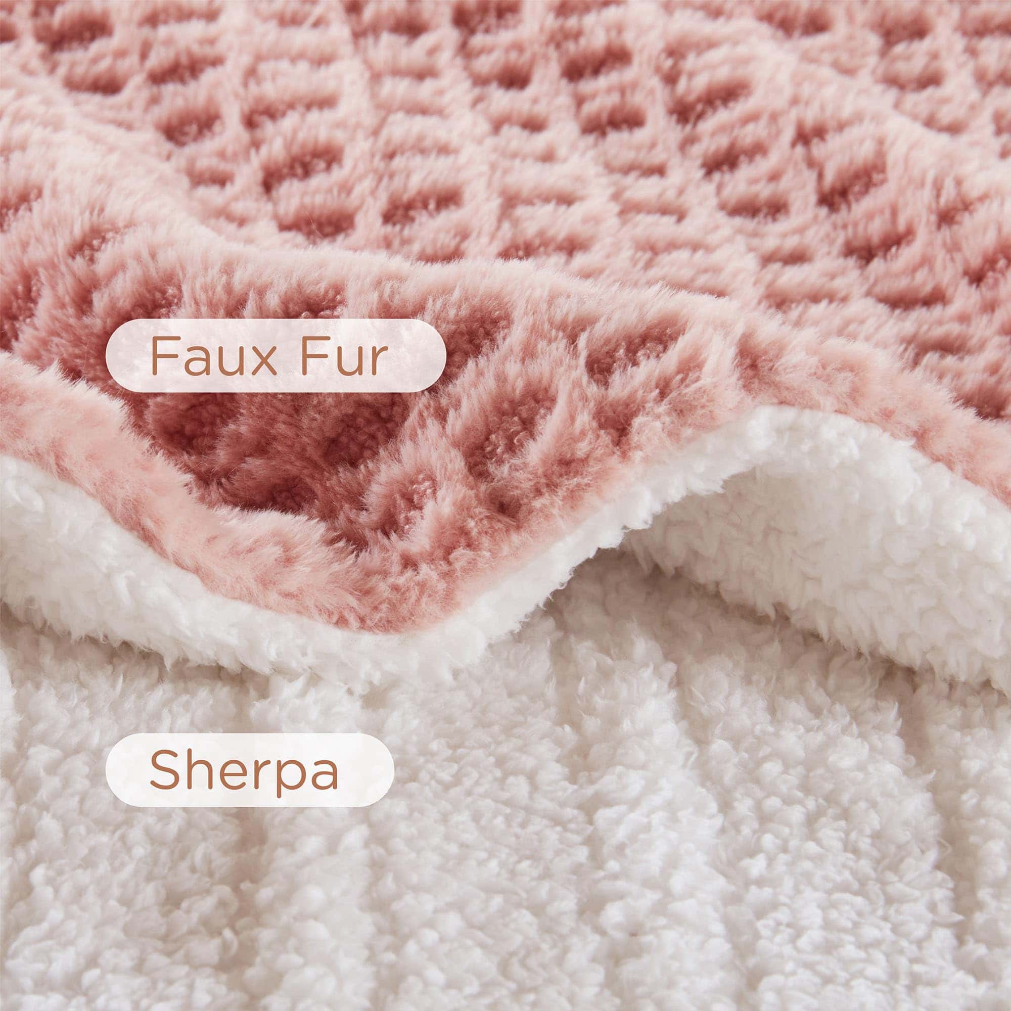 Manta Eléctrica de Piel Sintética Codi para Mujeres, Rosa - Imagen 6