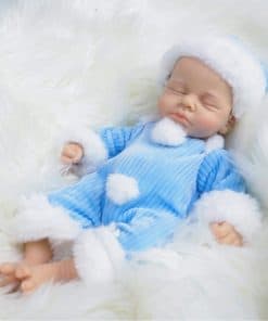 Muñeco de bebé renacido de AuroraVita Muñeco de silicona