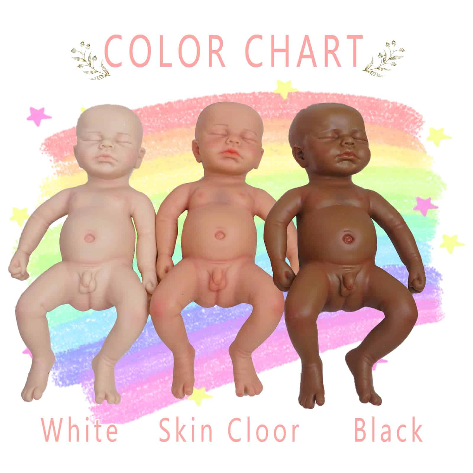 Muñeco de bebé renacido de AuroraVita Muñeco de silicona - Imagen 7