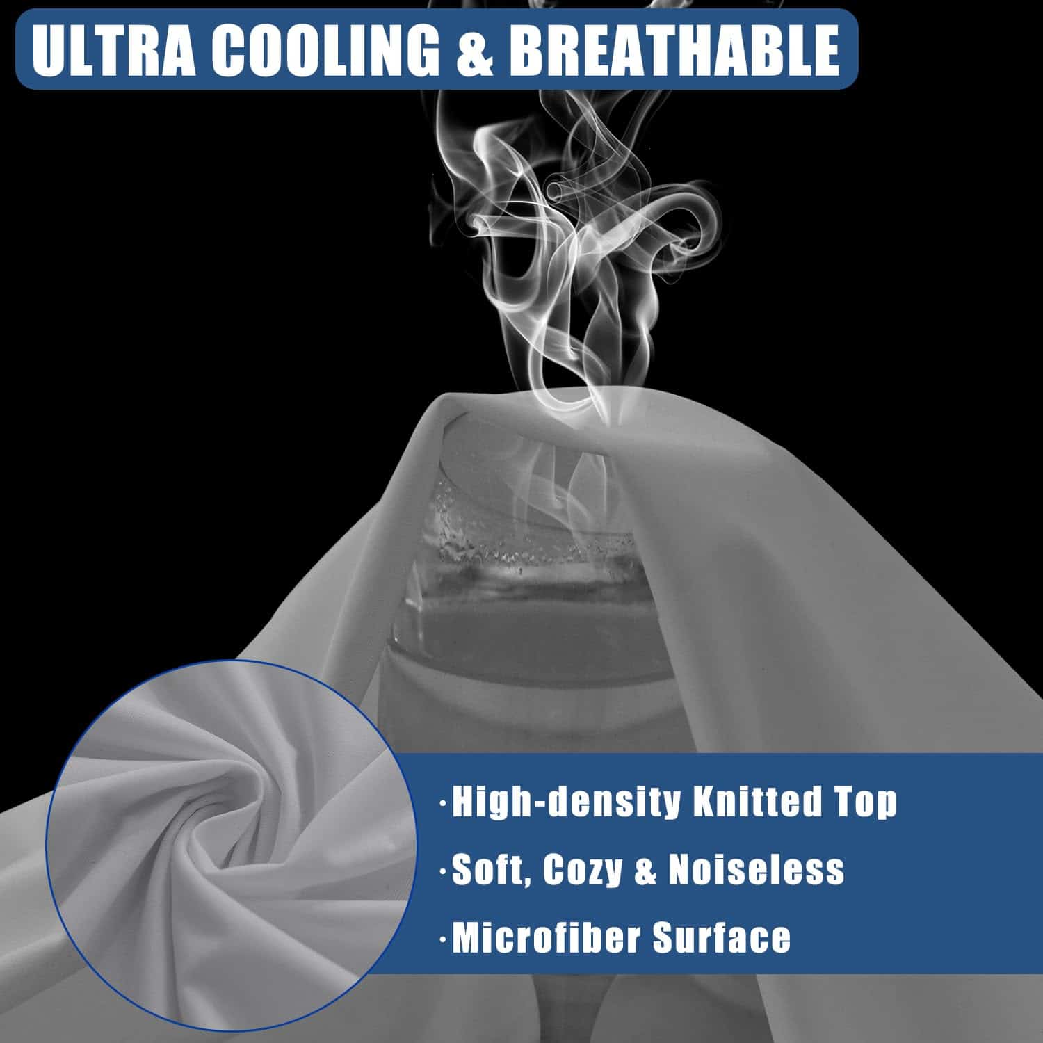 Protector de Colchón Impermeable Queen Size JamRest de 1 - Imagen 5