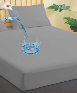 Protector de colchón impermeable Queen Size de 1 paquete